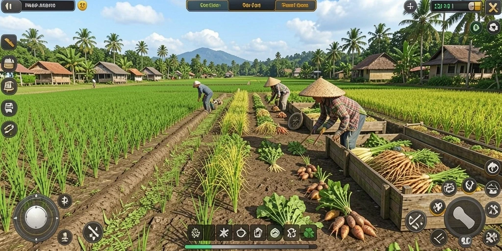 Level menantang yang meningkatkan keterampilan Anda.