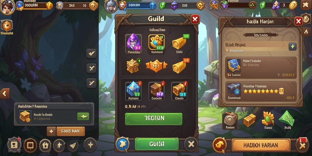 Screenshot yang menunjukkan mode multiplayer yang seru di SUPER5.