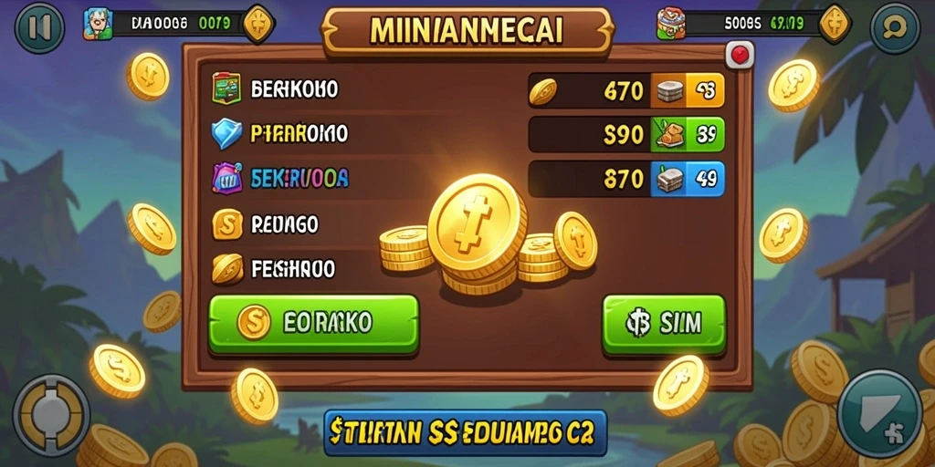 Screenshot menampilkan informasi tentang bonus harian yang ditawarkan.